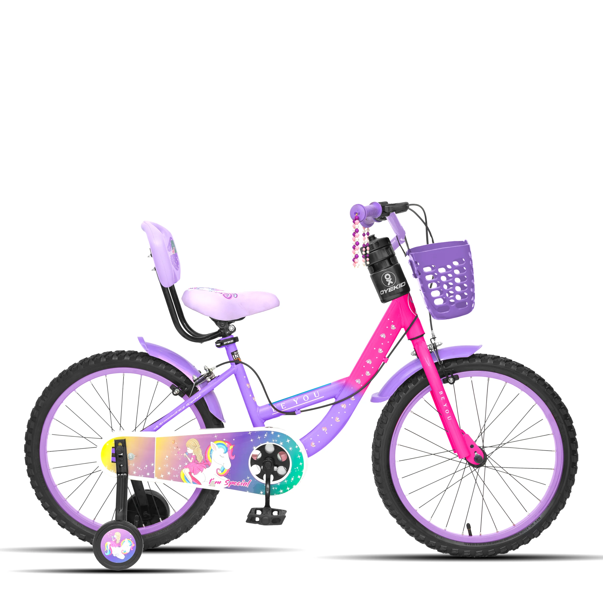 Be-You 20T Premium Kids Cycle with Stylish Grip Pearls