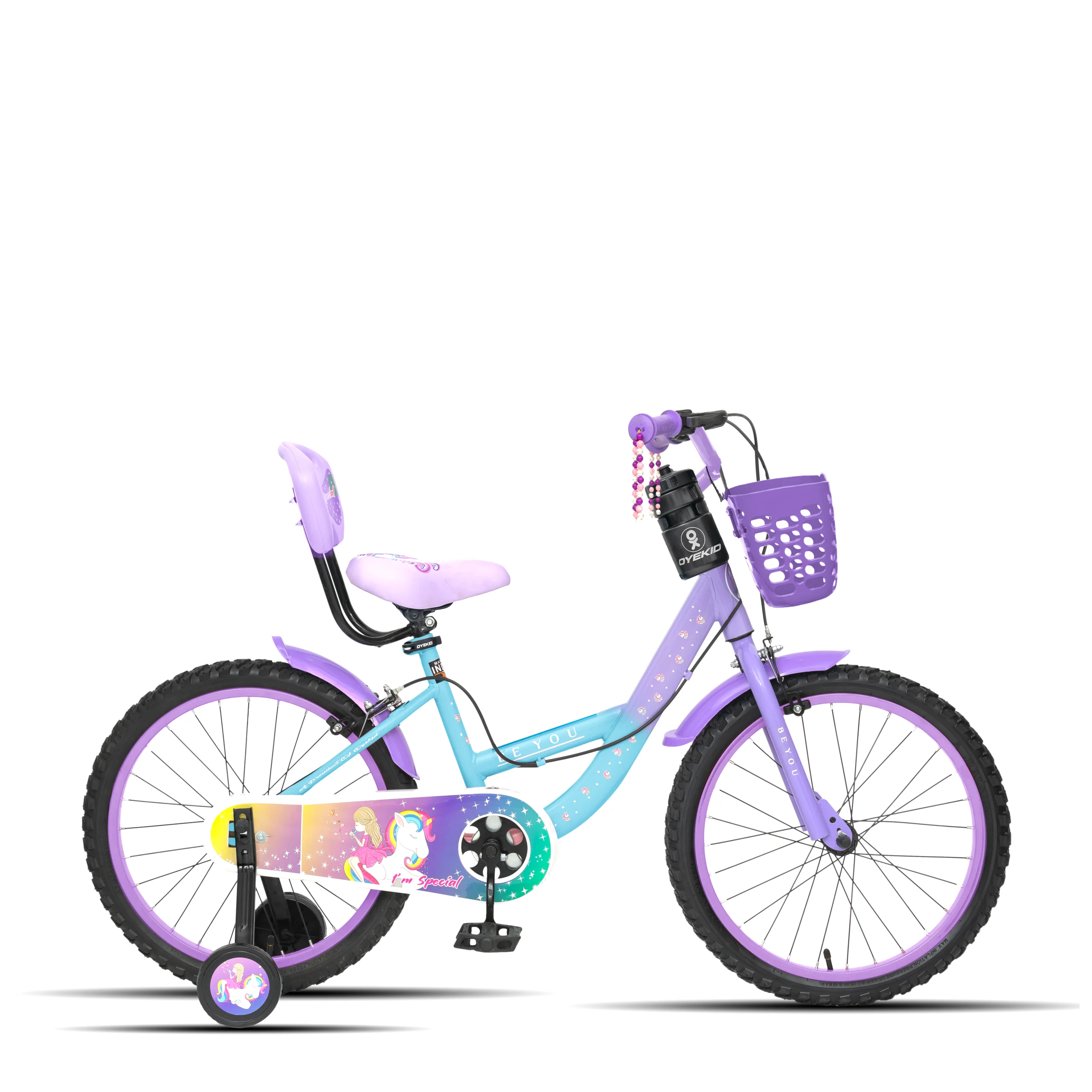 Be-You 20T Premium Kids Cycle with Stylish Grip Pearls