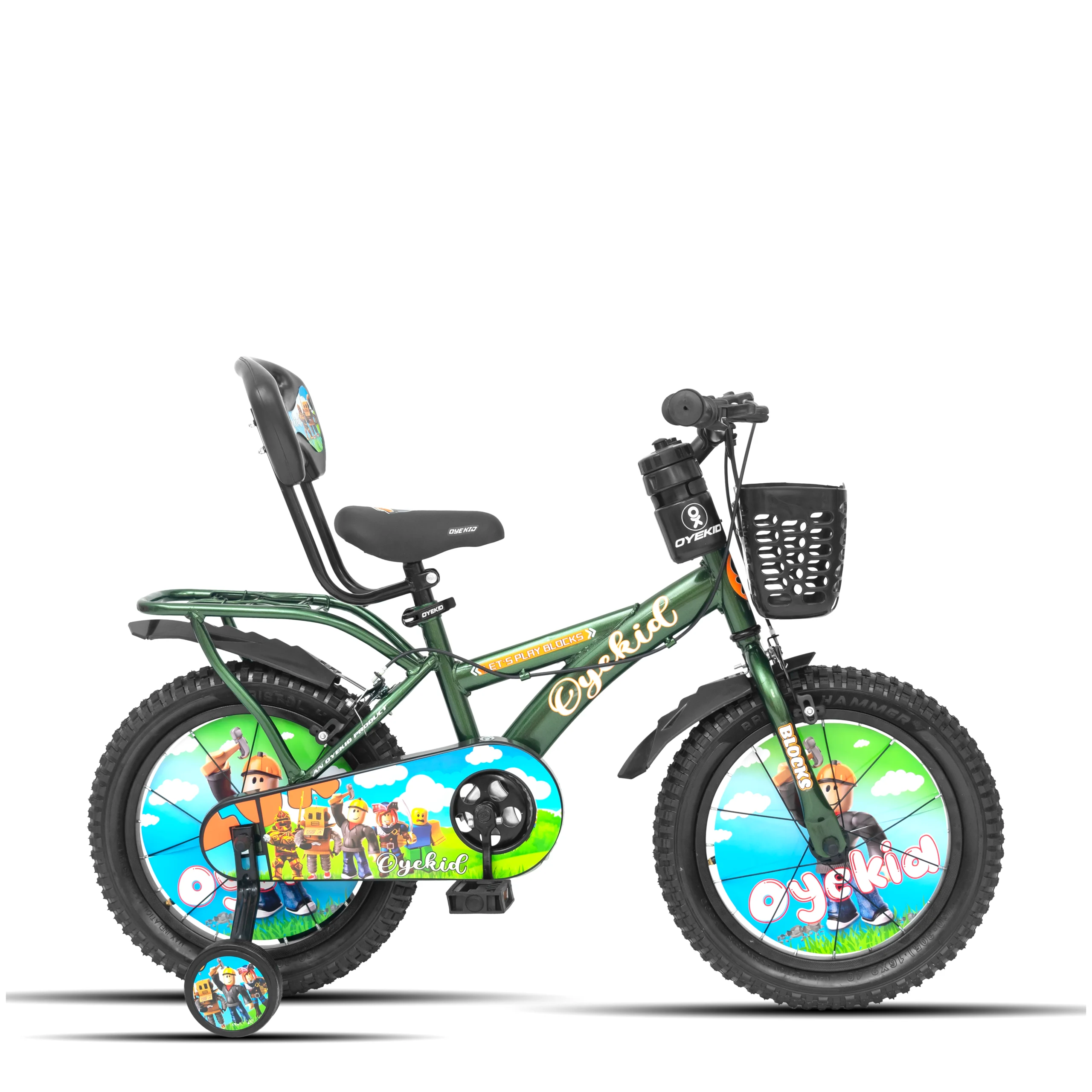 Blox 16T Cycle for Kids with In-Built Carrier