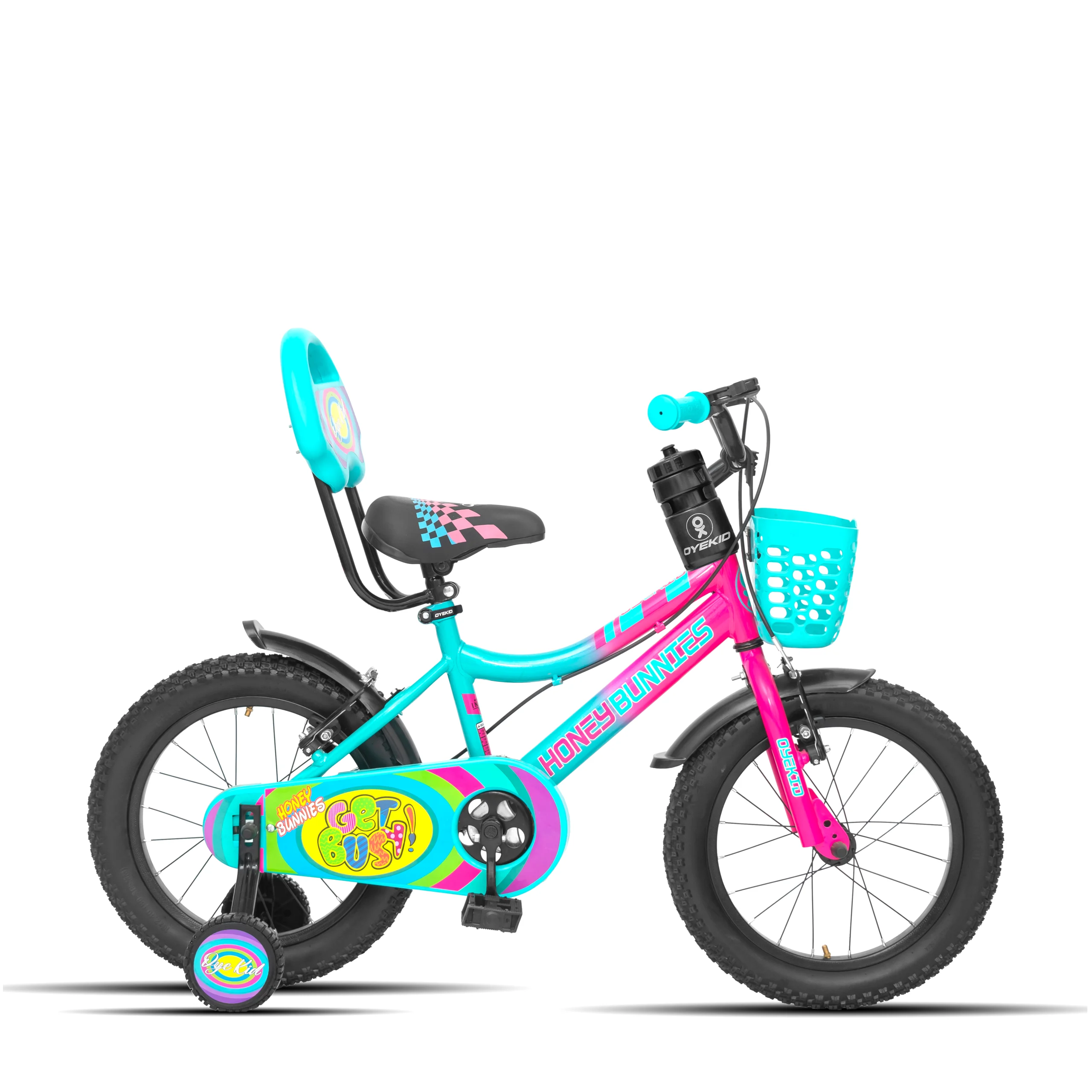 Honey Bunny 16T Premium Kids Cycle with Backrest