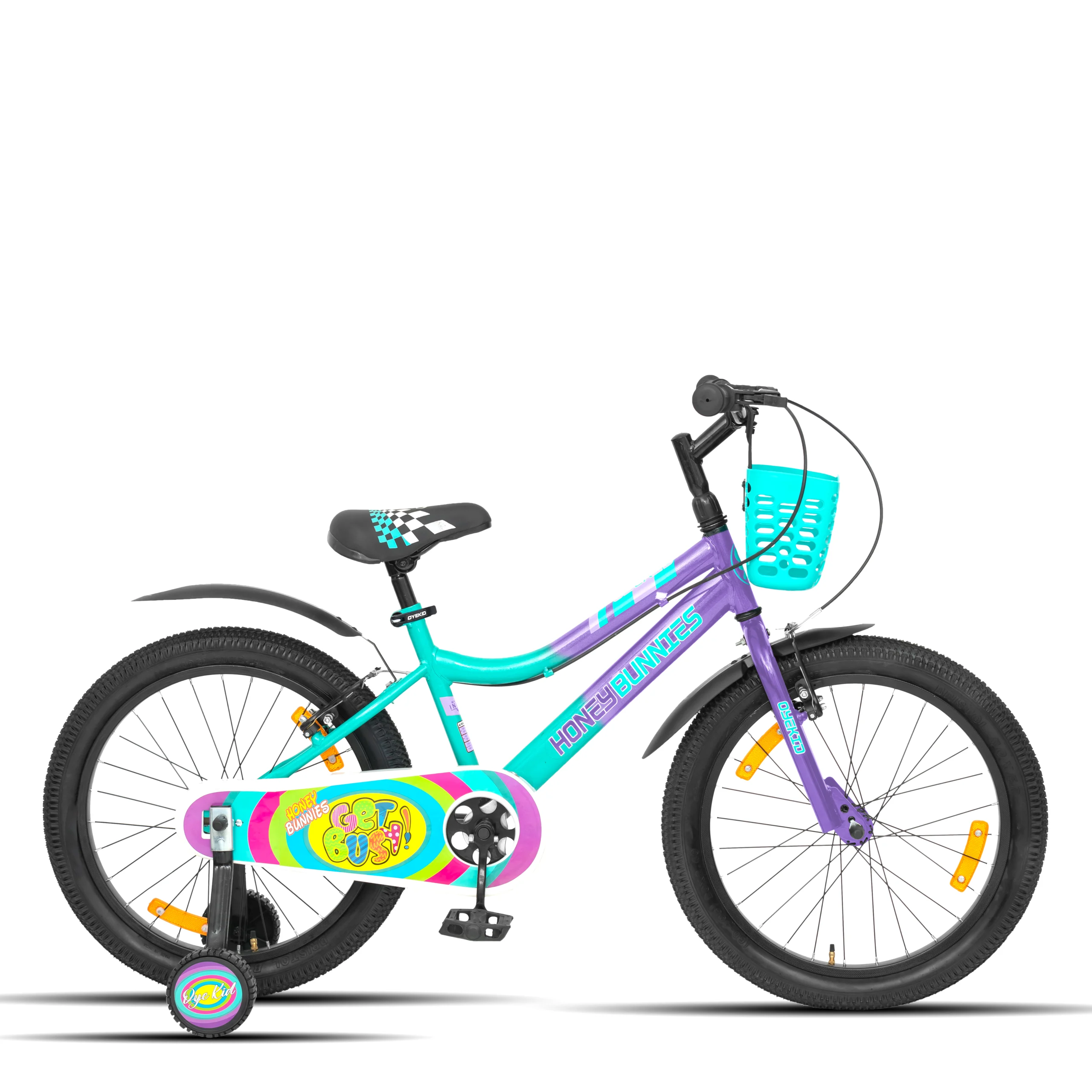 Honey Bunny 20T Premium Kids Cycle with Backrest