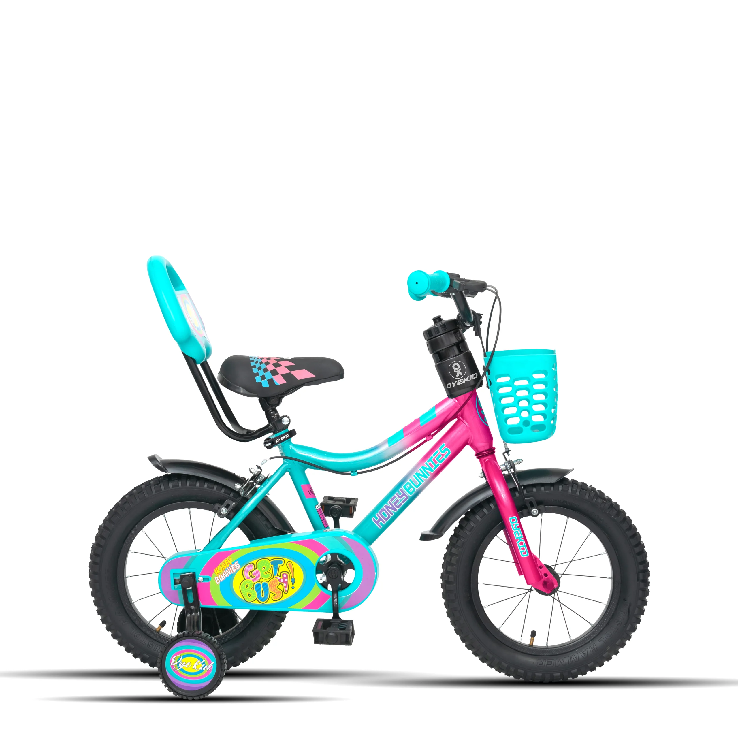 Honey Bunny 14T Premium Kids Cycle with Backrest
