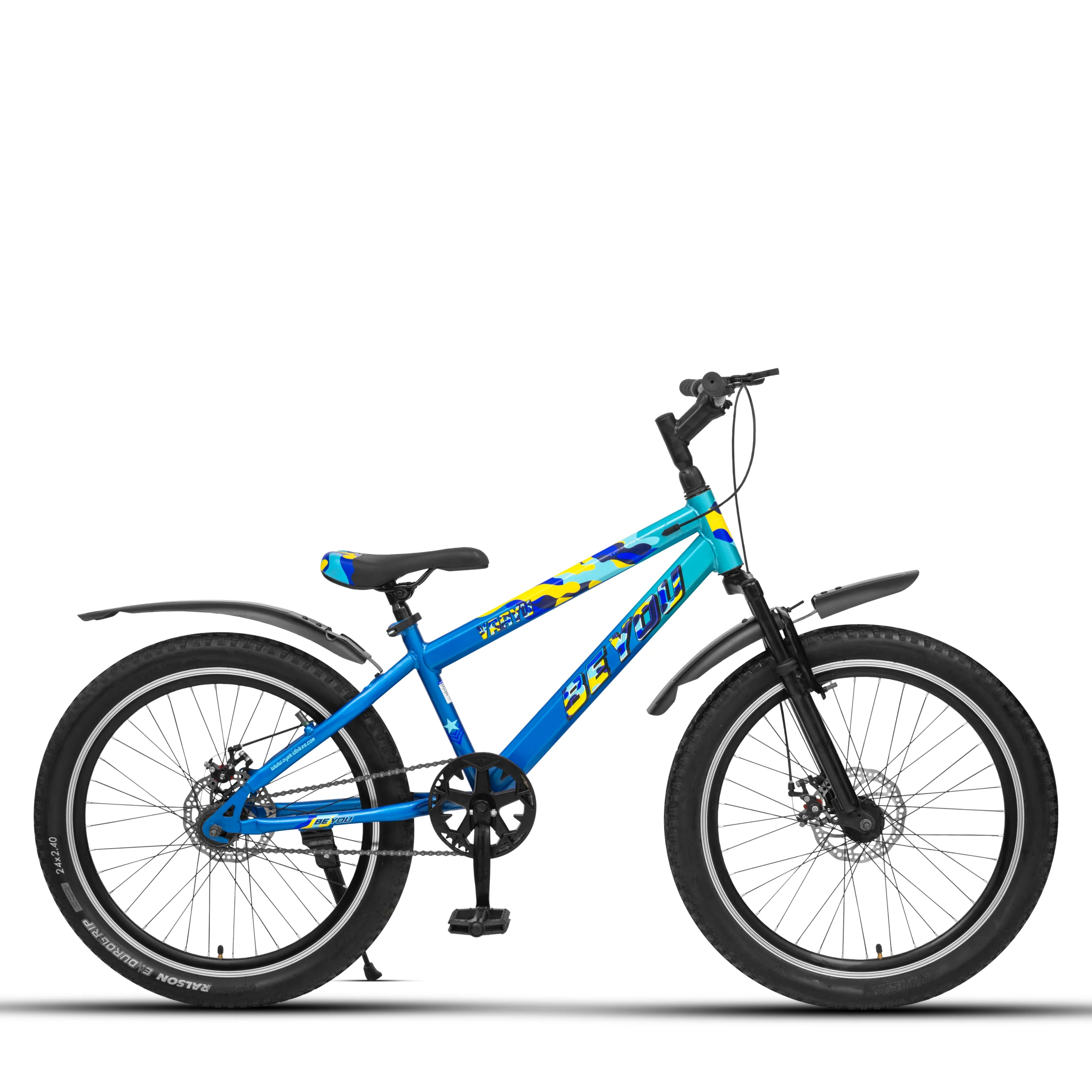 Vaayu 24T Cycle for Kids with Soldiers Inspired Theme Colors – SUSPENSION