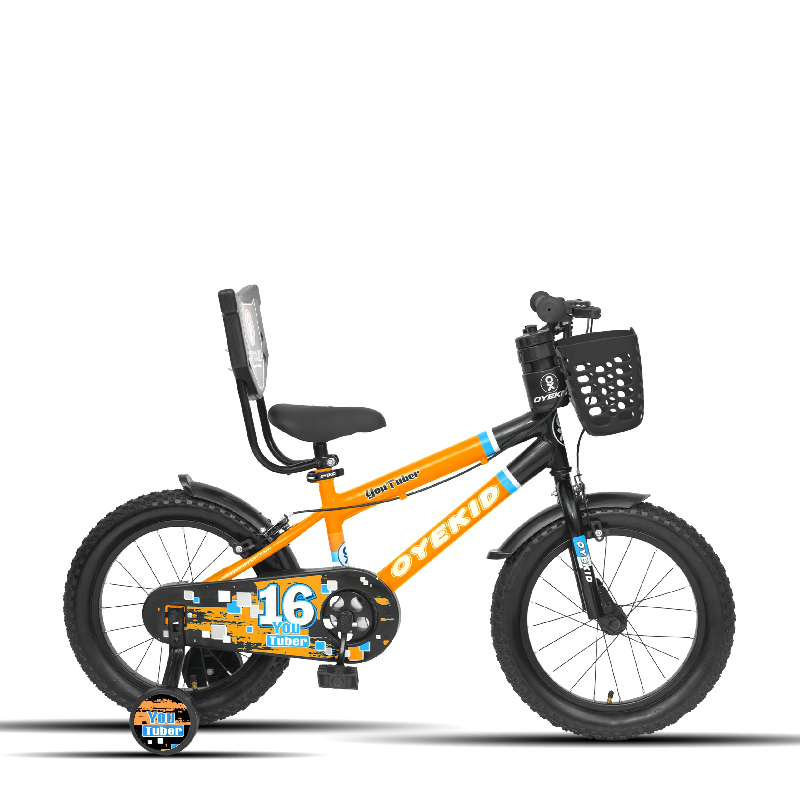 Youtuber 16T Kids Cycle with Training Wheels