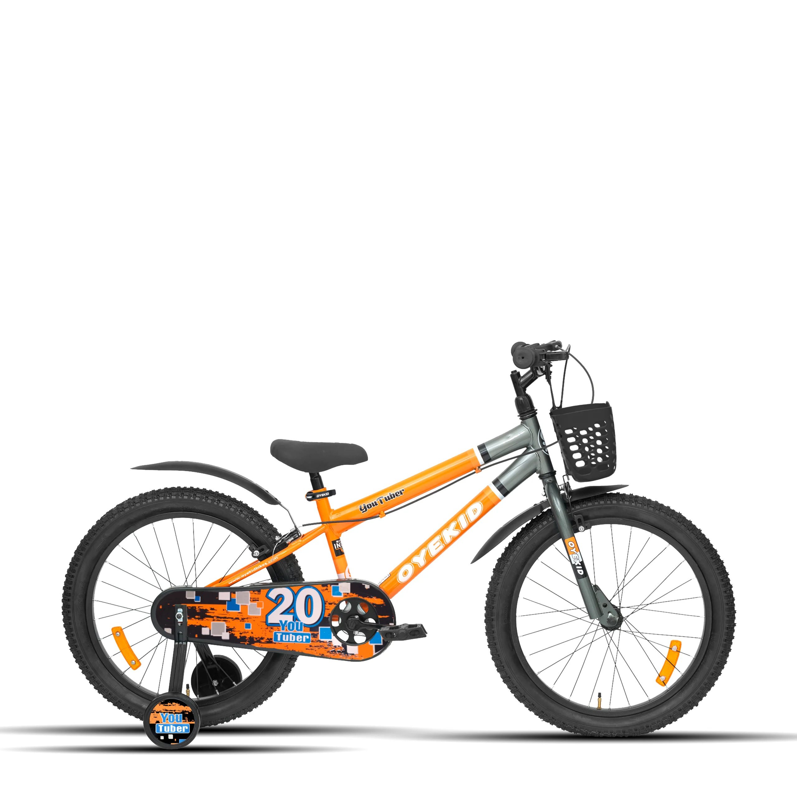 Youtuber 20T Premium Kids Cycle with Backrest